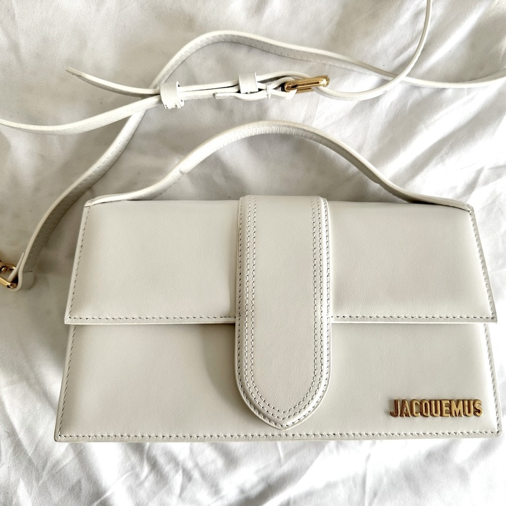 White Le Grande Bambino Jacquemus Bag